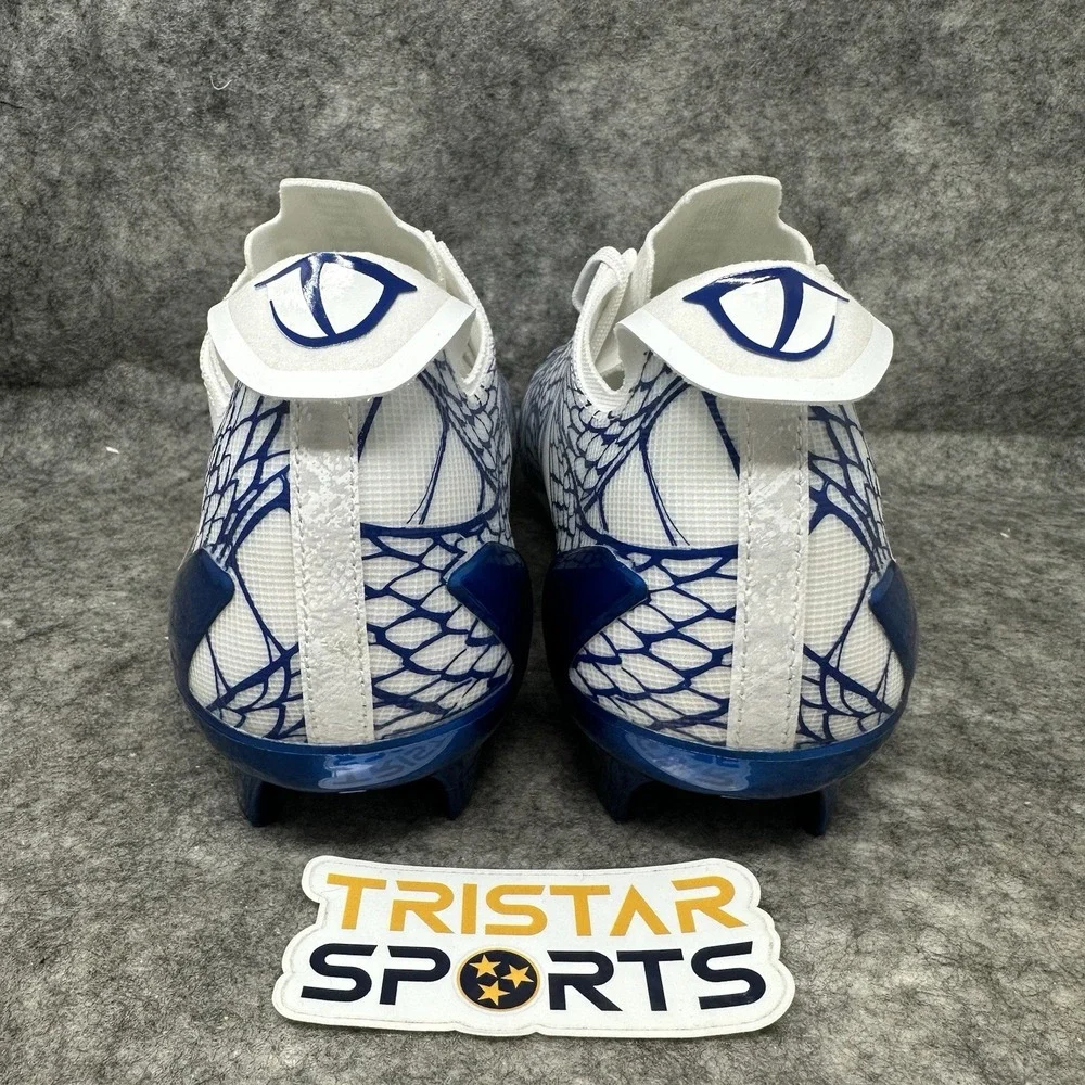 Adidas Adizero Electric Exotic Football Cleats Mens Size 12.5 Blue White IH8569